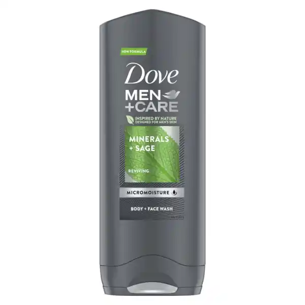 Dove Men+ Care Minerals + Sage sprchový gel 400 ml Doprava Zdarma