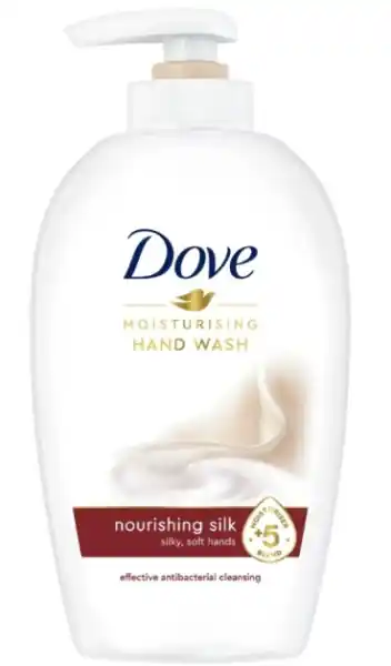 Sleva Dove Nourishing Fine Silk tekuté mýdlo s pumpičkou 250ml