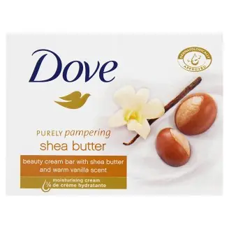 Pouze Dnes Dove Purely Pampering Bambucké máslo s vanilkou toaletní mýdlo 100 g