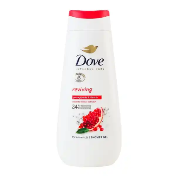 Expresní Doručení Dove Reviving Pomegranate & Hibiscus sprchový gel 225ml