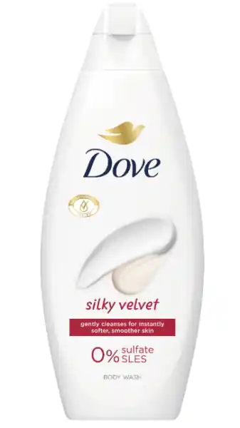 Dove Silky Velvet sprchový gel 450ml Vrácení Zdarma