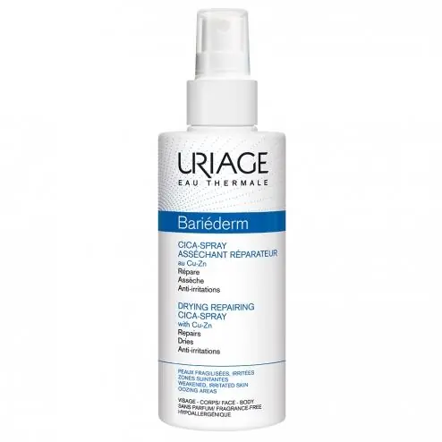 Expresní Doručení Uriage Bariéderm Drying Reparing CICA-SPRAY with Cu-Zn 100 ml