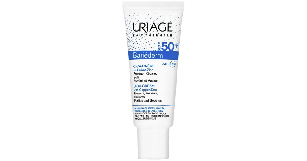 Uriage Bariéderm CICA-CREAM with Copper-Zinc SPF 50+ 40 ml Výhodná Nabídka