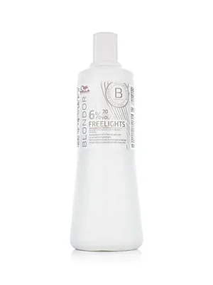 Dokud Zásoby Vydrží Wella Blondor Freelights Developer 6% 20 Vol 1000 ml