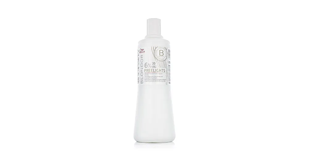 Dokud Zásoby Vydrží Wella Blondor Freelights Developer 6% 20 Vol 1000 ml