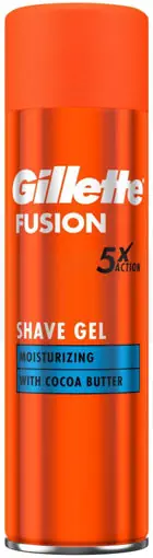 Autentický Gillette Fusion Moisturising gel na holení 200 ml