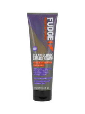 Fudge Clean Blonde Damage Rewind Violet-Toning Shampoo 250 ml Vysoce Kvalitní