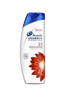 Sezónní Sleva Head & Shoulders Thick & Strong 2v1 šampon proti lupům 360 ml