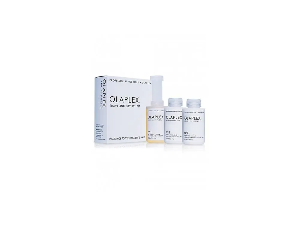 Nakupujte Hned Olaplex Traveling Stylist Kit - Sada pro barvené nebo chemicky ošetřené vlasy 300 ml