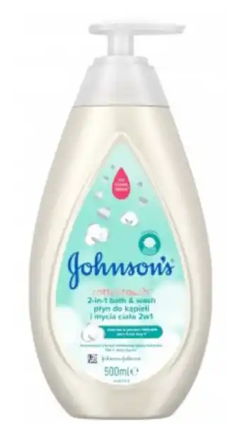 Johnson´s Baby Cottontouch pěna do koupele a mycí gel 2v1s pumpičkou 500ml Víkendová Akce