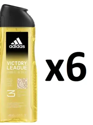 Akční Cena Karton Adidas Victory League pánský sprchový gel 3v1 6x400ml