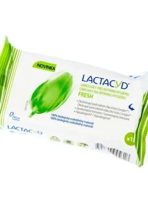 Akce Lactacyd ubrousky Fresh 15 ks