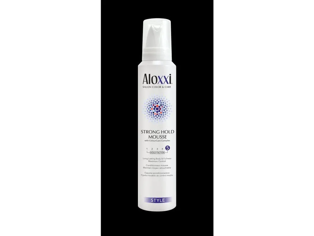 Tovární Cena Aloxxi Strong Hold Mousse silná fixační pěna 196 ml