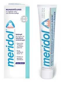 Levný Meridol ústní voda bez alkoholu 400ml + Meridol zubní pasta 75ml