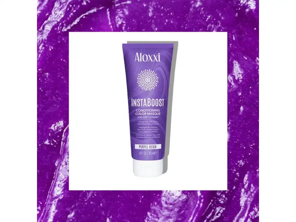ALOXXI Barevná hydratační maska Instaboost fialová 200ml+ Vzorek šamponu Aloxxi 7 Oil Cenový Hit
