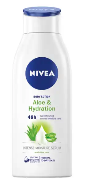 Bezpečná Platba Nivea Aloe & Hydration lehké tělové mléko pro normální až suchou pokožku 200 ml