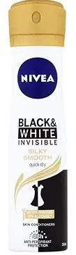 Hit Sezóny Nivea Black&White Invisible Silky Smooth antiperspirant 150 ml