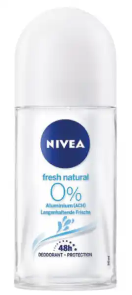 Nivea Fresh Natural 0% roll-on 50ml Víkendová Akce