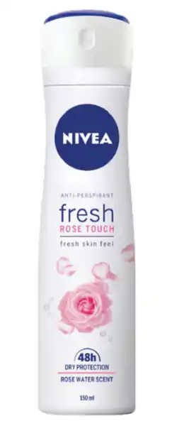 Nivea Fresh Rose Touch antiperspirant 150 ml Časově Omezené