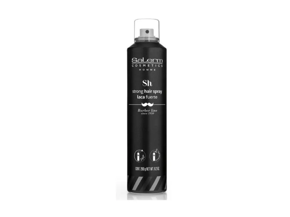 Salerm Homme Sh silný lak na vlasy 300 ml Vysoce Kvalitní