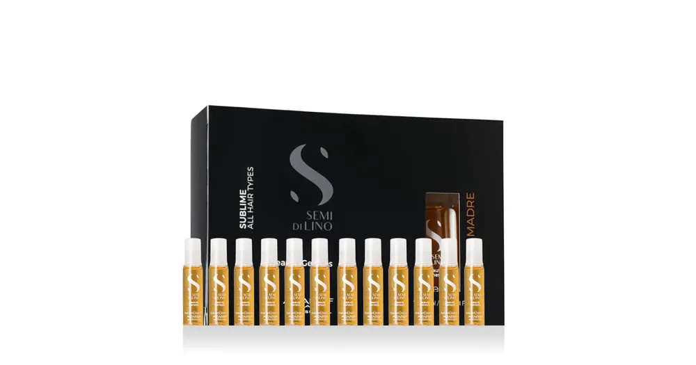 Aktuální Alfaparf Milano Semi Di Lino Sublime Cellula Madre Beauty Genesis 12 x 13 ml