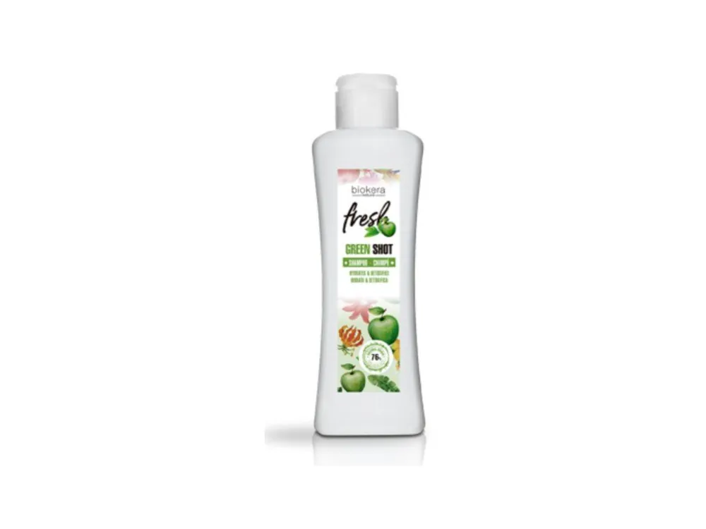 Salerm Biokera Fresh Green Shot šampón 300 ml Časově Omezené
