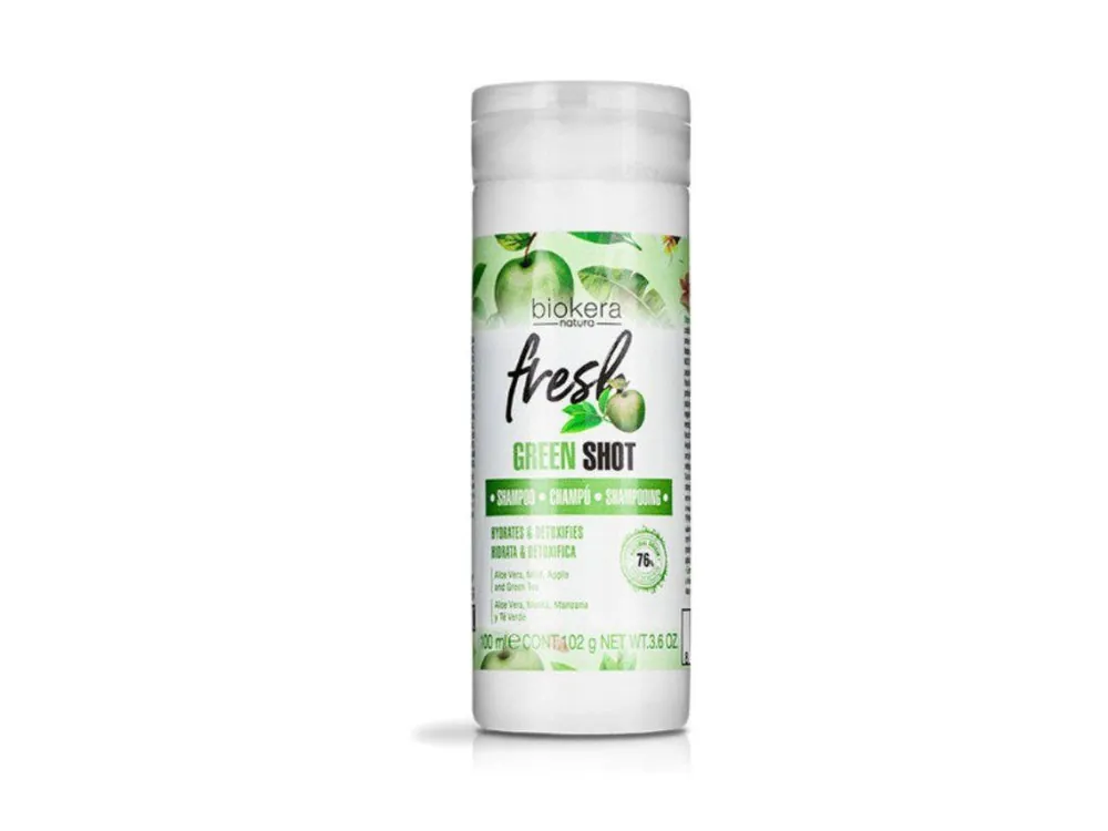 Vysoce Kvalitní Salerm Biokera Fresh Green Shot šampón 100 ml