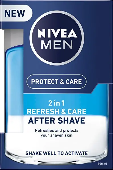 Oblíbený Nivea Men Protect & Care 2v1 voda po holení 100 ml