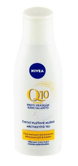 Nivea Q10 Power čistící pleťové mléko proti vráskám 200 ml Výhodná Nabídka