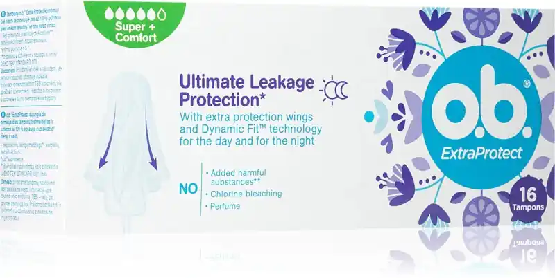 o.b. ProComfort Extra Protect Super plus 16ks Akce