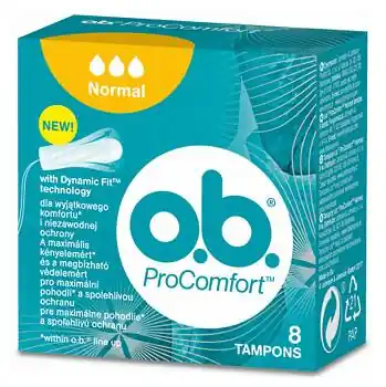 Levný o.b. ProComfort Normal cestovní balení 8ks