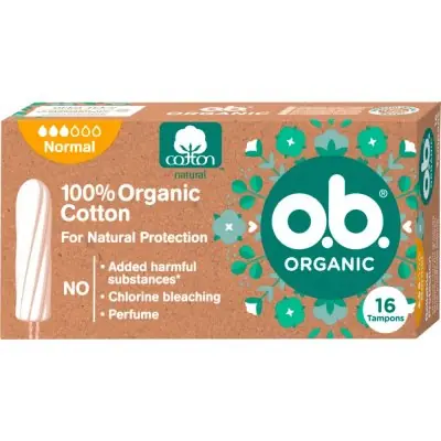 o.b. ProComfort Organic Normal 16ks Zlevněný