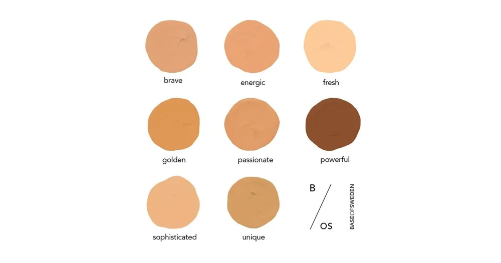 Sleva Base of Sweden Waterproof Full Coverage Foundation SPF 30 30 ml