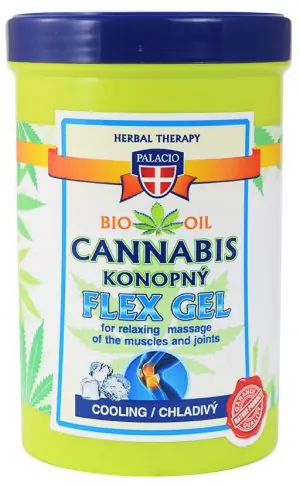Rychlé Dodání Palacio konopný masážní flex gel chladivý 380g