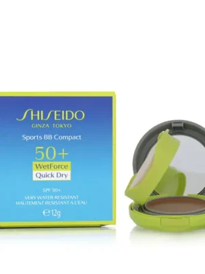 Shiseido WetForce Quick Dry Sports BB Compact SPF 50+ 12 g Dokud Zásoby Vydrží