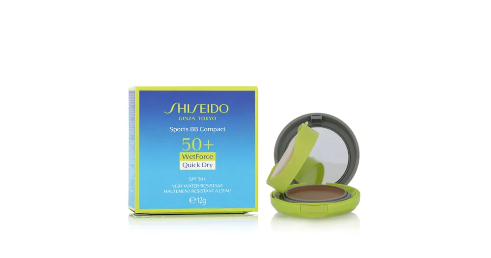 Shiseido WetForce Quick Dry Sports BB Compact SPF 50+ 12 g Dokud Zásoby Vydrží