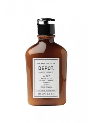 AKCE Depot 107 white clay sebum control shampoo 250ml Nakupujte Hned