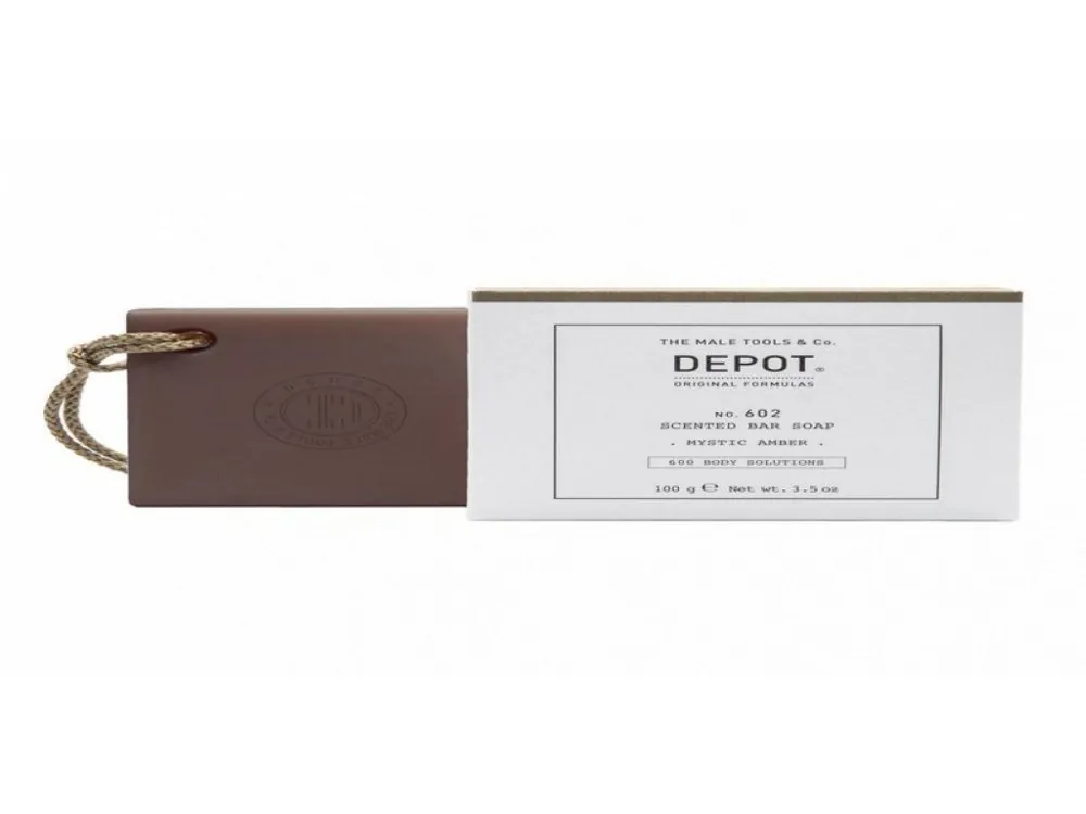 Ověřený Depot 602 scented bar soap mystic amber 100g