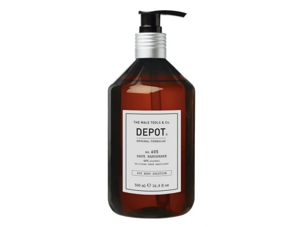 Depot 605 safe handshake no-rinse hand sanitizer 500ml Rychlé Dodání