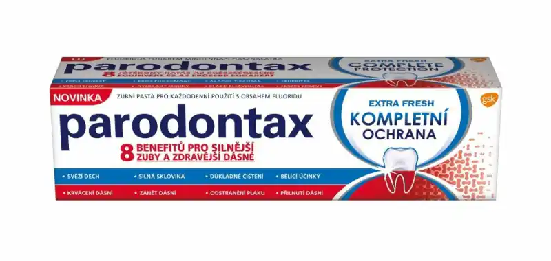 Bezpečná Platba Parodontax Kompletní ochrana extra fresh 75 ml