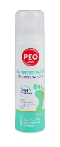 PEO antiperspirant spray na nohy 150 ml Speciální Cena