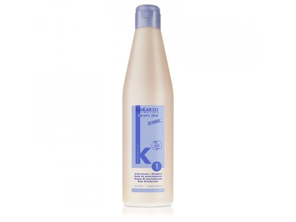 Salerm Keratin Shot ošetřující šampón 500 ml Levný