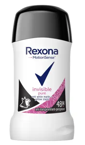 Značkový Rexona Invisible Black & WhitePure deostick 40 ml