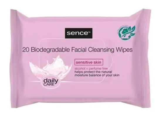 Omezená Nabídka Sence beauty pleťové ubrousky sensitive skin 20ks