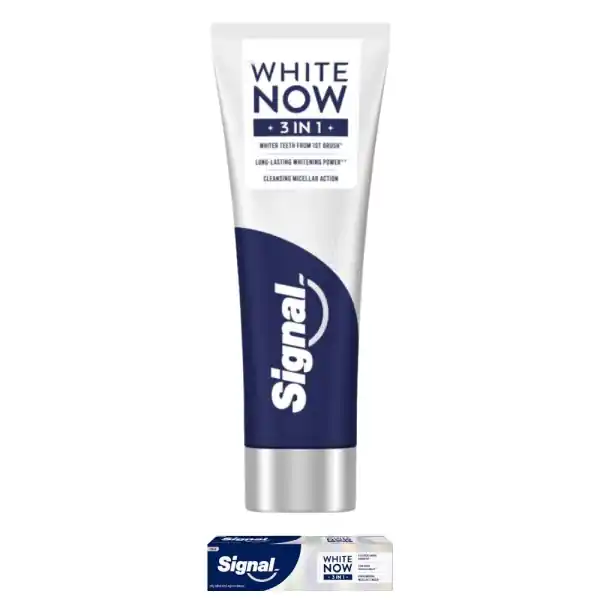 Signal White Now zubní pasta 3in1 Original 75ml Zlevněný