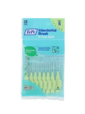 TePe Extra Soft mezizubní kartáčky 5 zelené (0,8 mm) 8 ks Nakupujte Hned