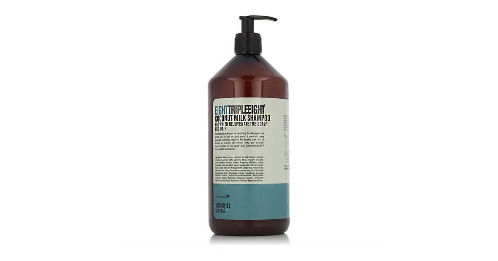 Eight Triple Eight Coconut Milk Shampoo 1000 ml Vysoce Kvalitní