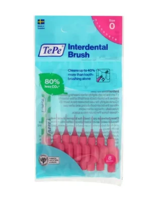 Výhodná Nabídka TePe Original mezizubní kartáčky 0 růžové (0,4 mm) 8 ks