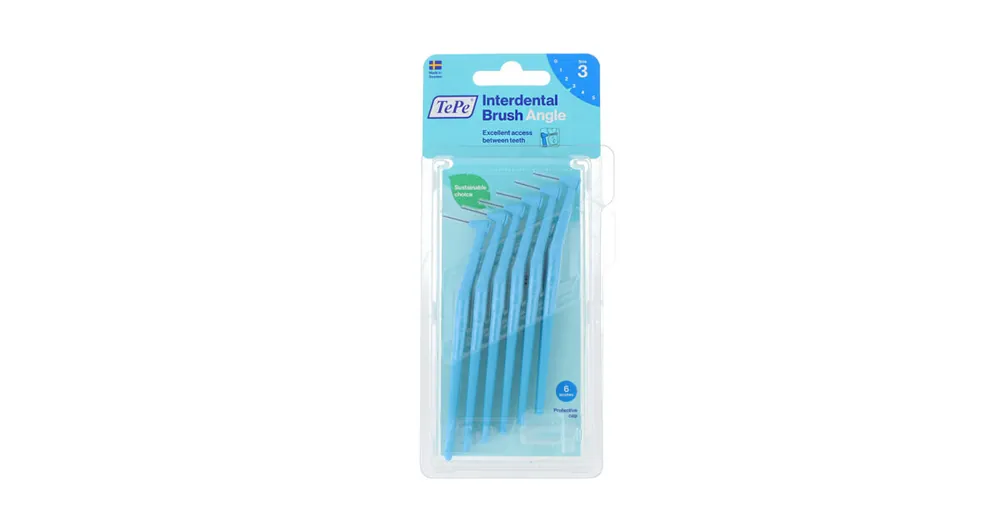 TePe Angle mezizubní kartáčky 3 modré (0,6 mm) 6 ks Top Prodej