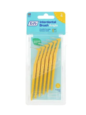 TePe Angle mezizubní kartáčky 4 žluté (0,7 mm) 6 ks Nejprodávanější